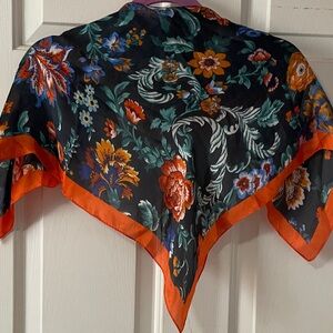 VTG SAKS FIFTH AVENUE SILK SCARF